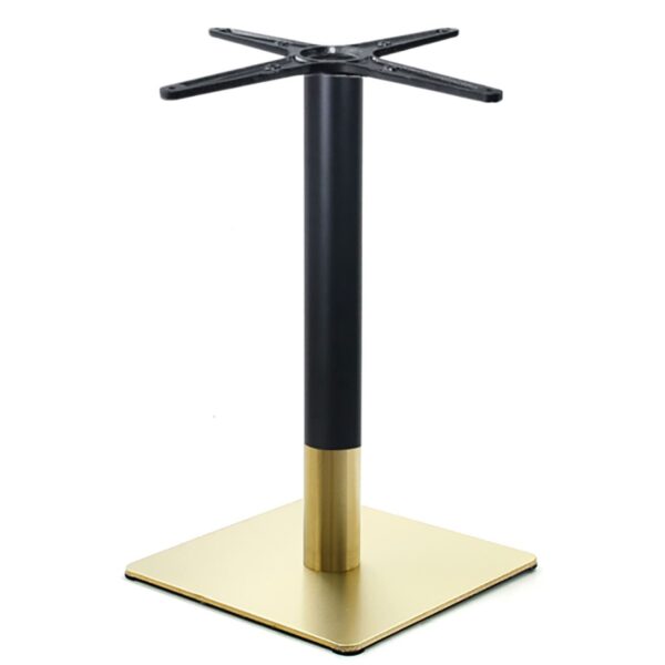 RIVA Βάση Τραπεζιού Gold Inox #201 - Black (14,50 kg) 45x45cm H.72cm - Image 6