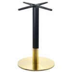 RIVA Βάση Τραπεζιού Gold Inox #201 - Black / 11,70 Kg Φ45 H.72cm - Image 6