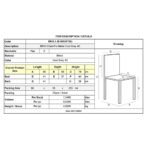 BRIO Καρέκλα-Pro Στοιβαζόμενη Μέταλλο Βαφή Cool Grey 4C 48x59x79cm - Image 9