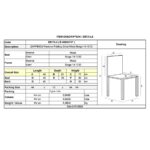 ΖΑΠΠΕΙΟΥ Pantone Καρέκλα Κήπου-Βεράντας, Πτυσσόμενη, Μέταλλο Βαφή Beige 14-1212 40x51x77cm - Image 9