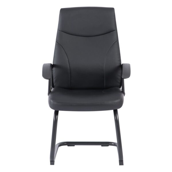 BF1250V Πολυθρόνα Γραφείου Επισκέπτη, Pu Μαύρο 60x64x100cm - Image 15