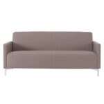 STYLE Καναπές Σαλονιού Καθιστικού, 2Θέσιος, Pu Cappuccino K/D 112x71x72cm - Image 8