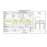 MOLLY Πολυθρόνα Βεράντας-Κήπου Μέταλλο Βαφή Ανθρακί, Wicker Γκρι, Μαξιλάρι Γκρι 55x61x85cm - Image 9