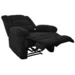 JULIA Πολυθρόνα Relax Σαλονιού - Καθιστικού, Ύφασμα Μαύρο 93x90x100cm - Image 12