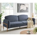 MOLINO Καναπές - Κρεβάτι Σαλονιού - Καθιστικού, Ύφασμα Σκούρο Γκρι 218x85x83cm Bed:218x112x42cm - Image 17