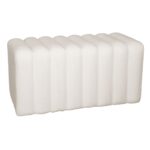 TOGO Σκαμπό Βοηθητικό, Teddy Ύφασμα Εκρού 80x40x41cm - Image 6