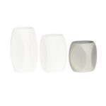 VASE-4 Βάζο Cement, Απόχρωση Beige Φ33x40cm Φ33x40cm - Image 6