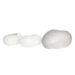 FLOWER POT-ROCK 56x43x29cm, Cement Απόχρωση White 56x43x29cm - Image 6