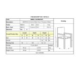 SERRANO Πολυθρόνα Κήπου Μέταλλο Βαφή Sand Beige, Polywood Καρυδί, Στοιβαζόμενη 56x64x88cm - Image 18