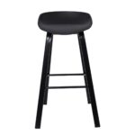 PENT Σκαμπό Bar, Μέταλλο Βαφή Μαύρο, PP Μαύρο 49x52x72/84cm - Image 17