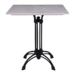 Επιφάνεια Μάρμαρο Sintered Stone, Απόχρωση White Marble (MDF για στήριξη βάσης) 70x70cm/11mm - Image 9