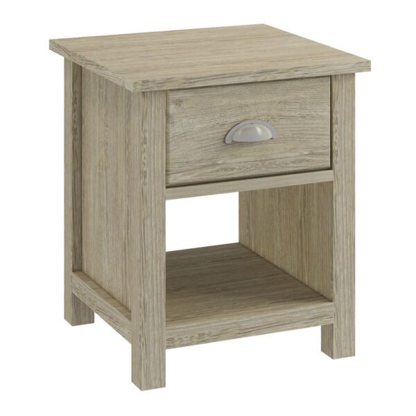 LUXOR Κομοδίνο Απόχρωση Sonoma 45x40x50cm - Image 6