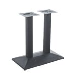 IBIS Βάση Τραπεζιού Μακρόστενη Μέταλλο Βαφή Μαύρο Matte (11,00 Kg) 70x40cm H.73cm - Image 6