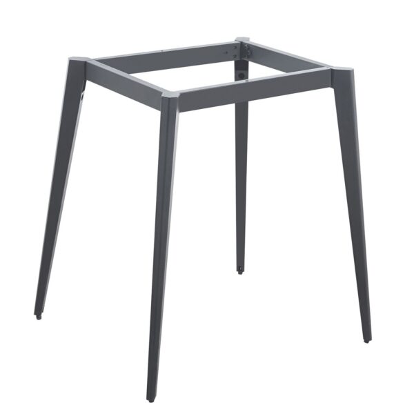 VIDAL Βάση Τραπεζιού Μέταλλο Βαφή Μαύρο (6,50 Kg) για Επιφάνεια από 80x80cm 81x81x72cm - Image 6