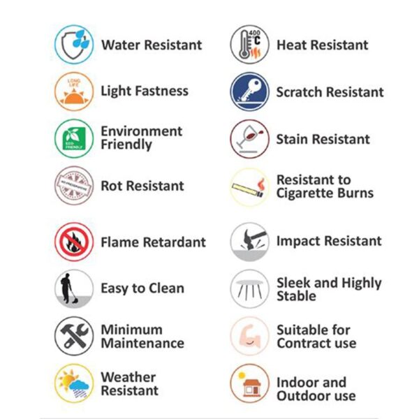 HPL (High Pressure Laminated) Επιφάνεια Τραπεζιού Απόχρωση Natural Wood, UV 60x60cm/12mm - Image 9