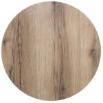 HPL (High Pressure Laminated) Επιφάνεια Τραπεζιού Απόχρωση Natural Wood, UV Φ70cm/12mm - Image 8