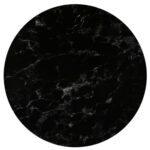 HPL (High Pressure Laminated) Επιφάνεια Τραπεζιού Απόχρωση Black Marble, UV Φ70cm/12mm - Image 8