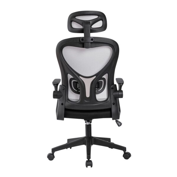 BF3050 Πολυθρόνα Γραφείου- Διευθυντή, Mesh Μαύρο-Γκρι, Μπράτσα up-down 63x63x118/128cm - Image 16