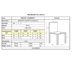 SERENATA Καρέκλα, Στοιβαζόμενη PP - UV Cappuccino 45x58x81cm - Image 9