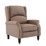 SIMPLE Relax Πολυθρόνα Μπερζέρα Σαλονιού, Καθιστικού, Ύφασμα Απόχρωση Antique Καφέ 72x84x97cm - Image 18