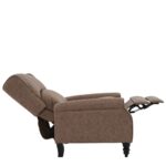 SIMPLE Relax Πολυθρόνα Μπερζέρα Σαλονιού, Καθιστικού, Ύφασμα Απόχρωση Antique Καφέ 72x84x97cm - Image 23