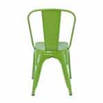 RELIX Καρέκλα Στοιβαζόμενη, Μέταλλο Βαφή Lime 44x49x84cm - Image 14