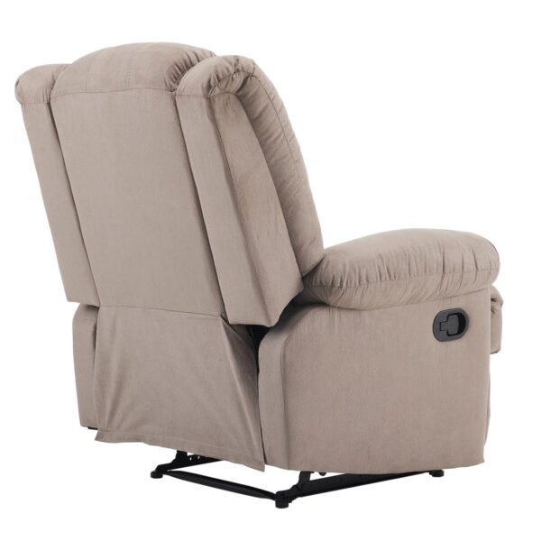 JULIA Πολυθρόνα Relax Σαλονιού - Καθιστικού, Ύφασμα Cappuccino 93x90x100cm - Image 17