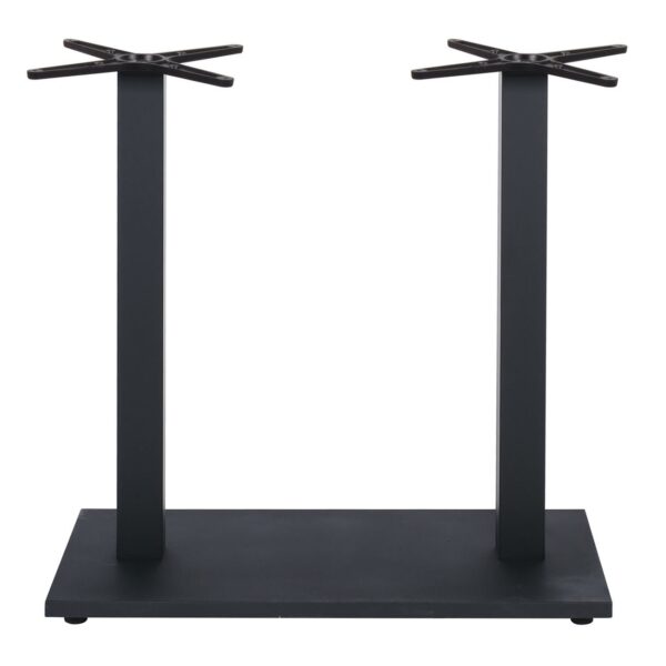 PRATO-W Βάση Τραπεζιού BAR 70x40cm H.93cm Μέταλλο Βαφή Μαύρο με Ρεγουλατόρο/ 18Kg 70x40 H.93cm - Image 6