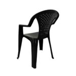 PORTOFINO Πολυθρόνα Τραπεζαρίας Κήπου - Βεράντας, PP Ανθρακί, Στοιβαζόμενη 57x56x80cm - Image 11