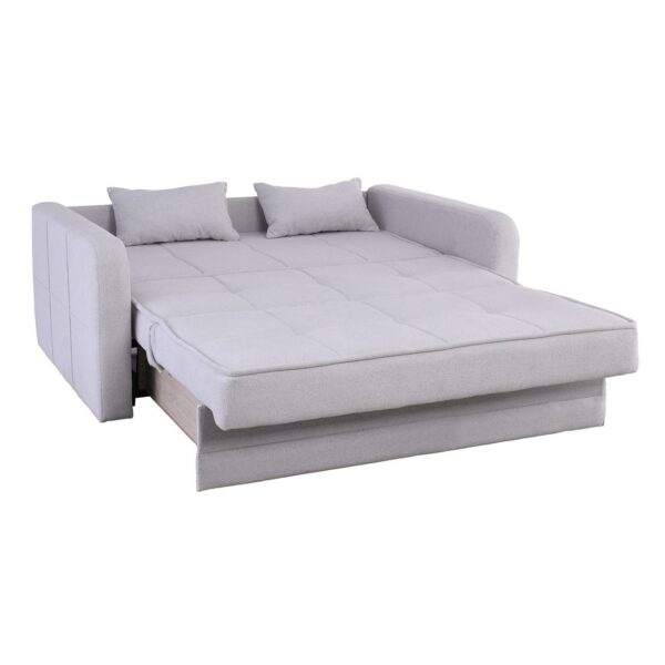 CAMAL Καναπές – Κρεβάτι με Αποθηκευτικό Χώρο, 2Θέσιος Ύφασμα Γκρι Ανοιχτό Sofa:171x115x90 Bed:144x195cm - Image 16