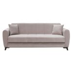 JEROM Καναπές – Κρεβάτι με Αποθηκευτικό Χώρο, 3Θέσιος Ύφασμα Cappuccino Sofa:210x85x83cm Bed:105x180cm - Image 17