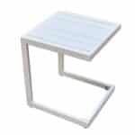 CORTE Βοηθητικό Τραπεζάκι, Μέταλλο Βαφή Άσπρο 35x35x41cm - Image 8