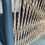 GASBA Set Σαλόνι Κήπου 4τεμ, Alu Ανθρακί, Rope Wicker Φυσικό, Μαξιλάρια Σκούρο Γκρι 2 Πολυθρ+1 Καναπ+1 Τραπεζάκι - Image 9