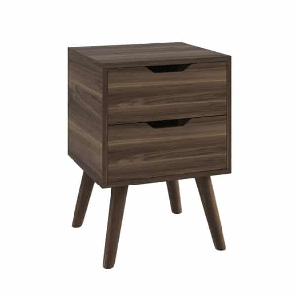 ALINA Κομοδίνο Απόχρωση Καρυδί 29x29x44cm - Image 8