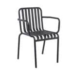 MODIAL Πολυθρόνα Μέταλλο Βαφή Μαύρο 60x51x82cm - Image 8