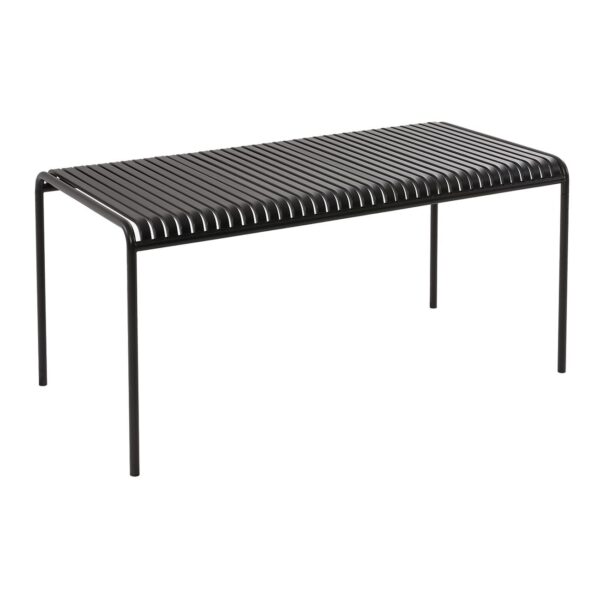 MODIAL Τραπέζι Μέταλλο Βαφή Μαύρο 159x80x75cm - Image 8