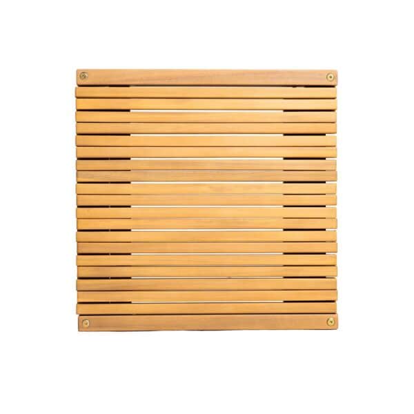 COZY Τραπεζάκι Βοηθητικό Βεράντας-Κήπου, Επεκτεινόμενο Ακακία Φυσικό 50+30x50 H.40cm - Image 16