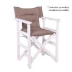 Ύφασμα για Πολυθρόνα Σκηνοθέτη, Γέμισμα Comforel, Καπιτονέ, Απόχρωση Cappuccino 48/55x75cm Πάχος 5cm - Image 15