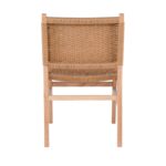 COMO Καρέκλα Τραπεζαρίας Φυσικό, Κάθισμα Paper Rope 50x61x85cm - Image 16