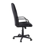 BF1410 Πολυθρόνα Γραφείου Διευθυντή Pu Μαύρο 61x68x104/114cm - Image 15