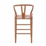 LIMA Σκαμπό BAR, Ξύλο Οξιά, Καρυδί, Κάθισμα Paper Rope Φυσικό (ύψος καθ.67cm) 55x53x67/98cm - Image 16