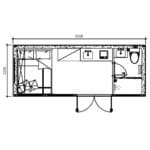 APPLE Cabin Capsule house 13m2, με 1 υπνοδωμάτιο - Image 21