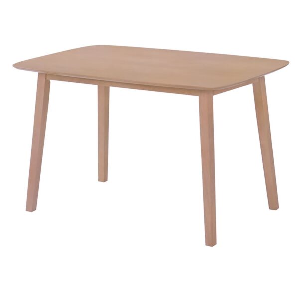 DOM Τραπέζι Τραπεζαρίας, Mdf Απόχρωση Oak 80x120x74cm - Image 6