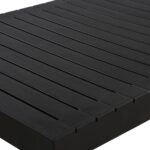 DALTON Τραπέζι Κήπου-Βεράντας Μέταλλο Βαφή Μαύρο, PP-UV Μαύρο 141x70x74cm - Image 15