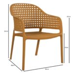 MALAGA Set Σαλόνι Κήπου PP-UV Κροκί: Καναπές + 2 Πολυθρόνες + Τραπεζάκι Τραπεζάκι+Καναπέ+2 Πολυθρόνες - Image 22