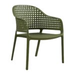 MALAGA Set Σαλόνι Κήπου PP-UV Πράσινο: Καναπές + 2 Πολυθρόνες + Τραπεζάκι Τραπεζάκι+Καναπέ+2 Πολυθρόνες - Image 18