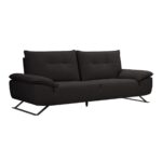 SELENA Καναπές 3-θέσιος Σαλονιού - Καθιστικού, Ύφασμα Ανθρακί, Μεταφερόμενη πλάτη 225x99/115x95cm - Image 10