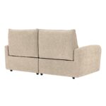 DALLAS Relax Καναπές 3-θέσιος Σαλονιού - Καθιστικού, Ύφασμα Μπεζ 205x95x98cm - Image 14
