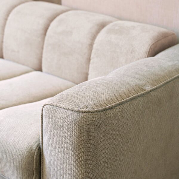 NORRIS Καναπές - Κρεβάτι 3Θέσιος, Ύφασμα Water Repellent Μπεζ 209x99x70 Κρεβάτι:140x190cm - Image 15
