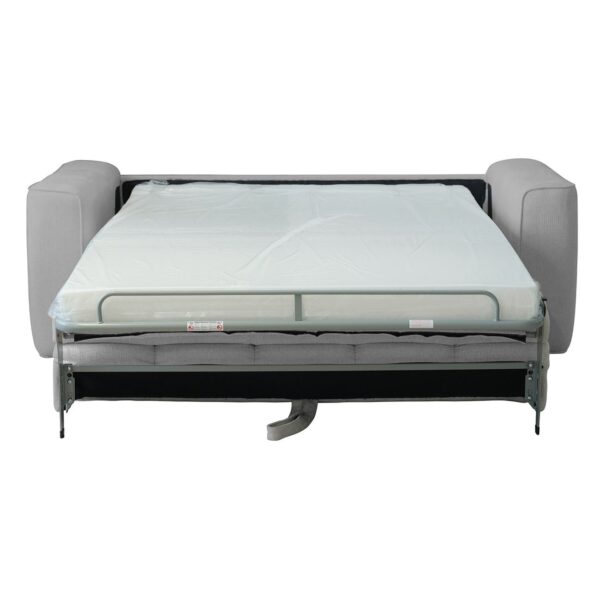 NORRIS Καναπές - Κρεβάτι 3Θέσιος, Ύφασμα Water Repellent Ανοιχτό Γκρι 209x99x70 Κρεβάτι:140x190cm - Image 14